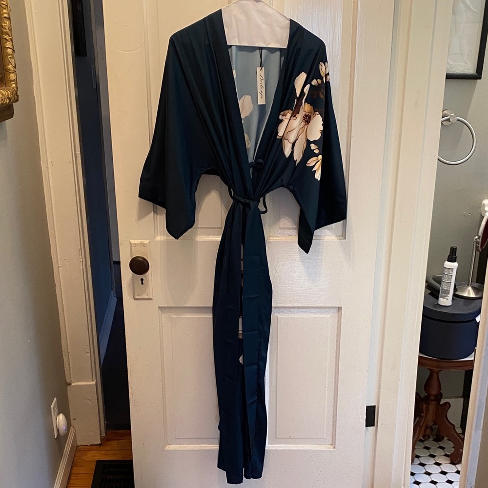 Elegant Floral Kimono Jacket